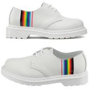 Dr. Martens AirWair Pride Leather Oxfords NWOT